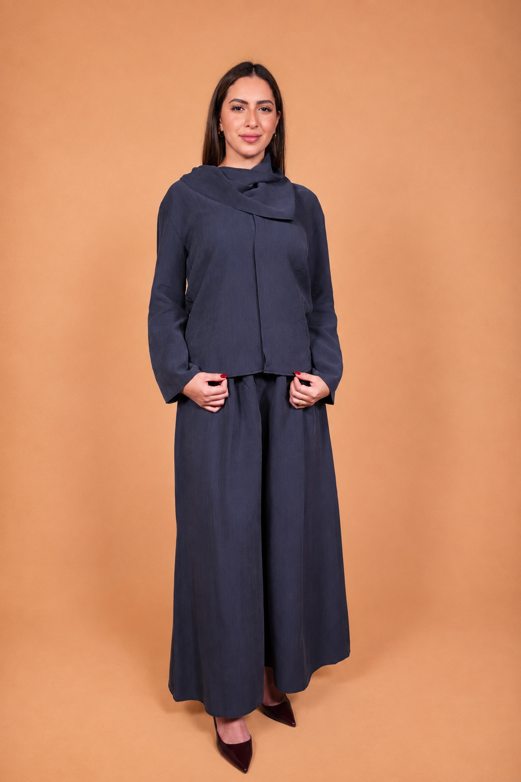 SLATE DRAPE SET