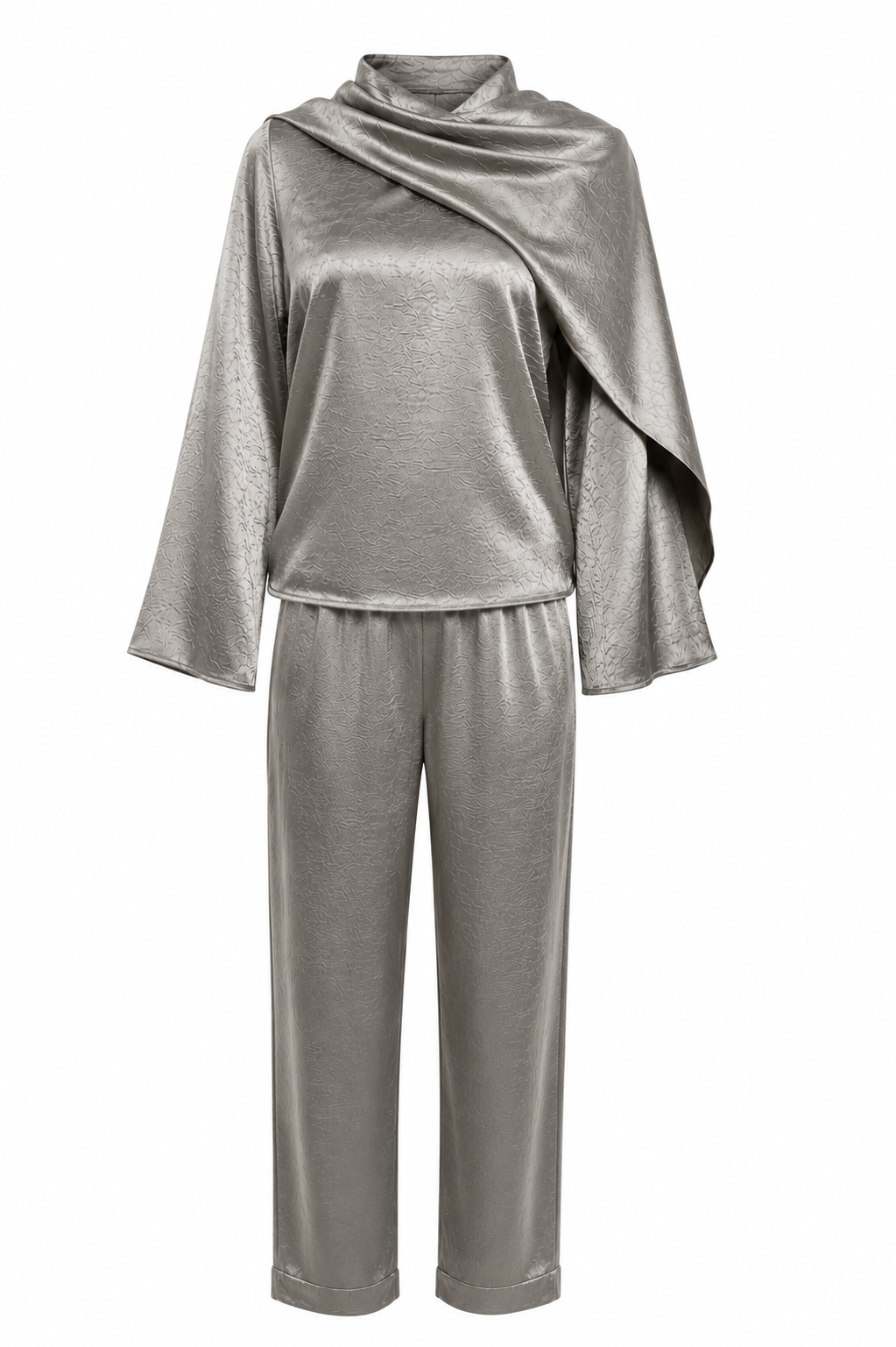 Satin Scarf-Drape