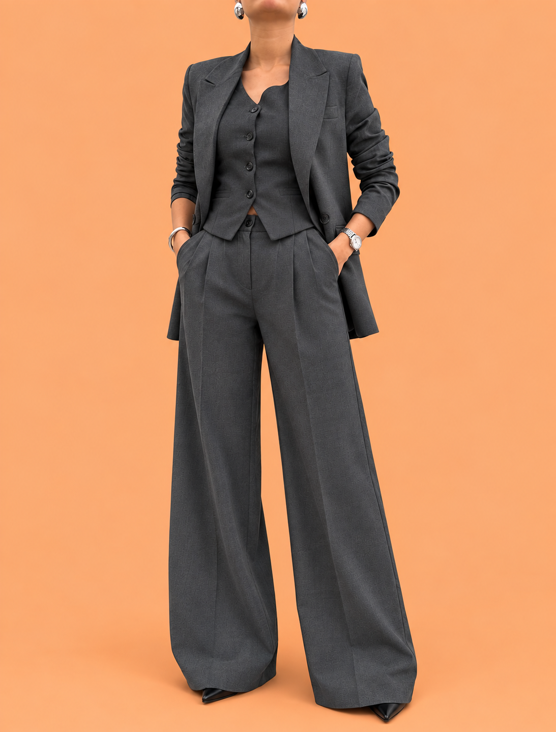 Grey 3-Piece Suit
