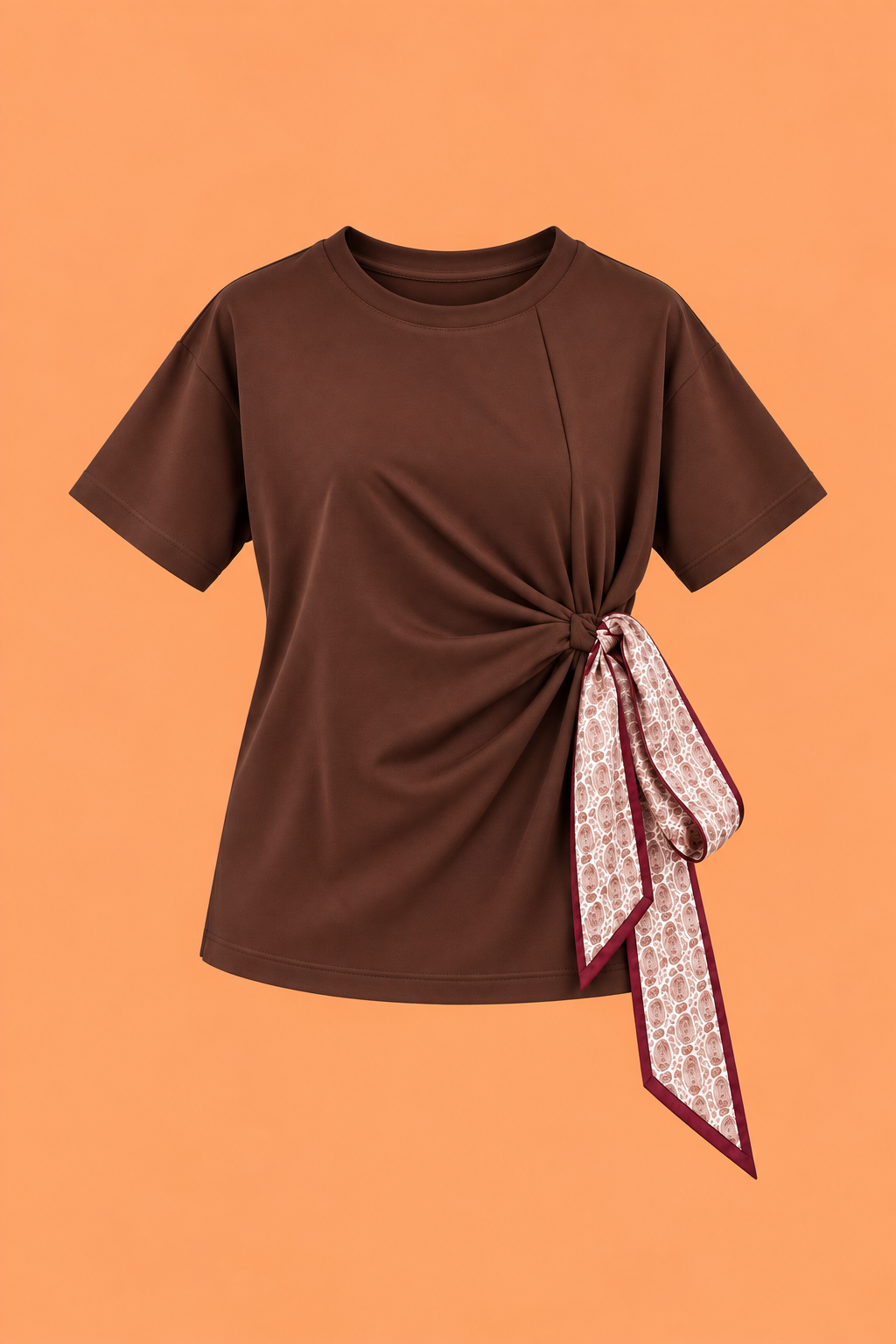 Mardylin Knot Scarf Top