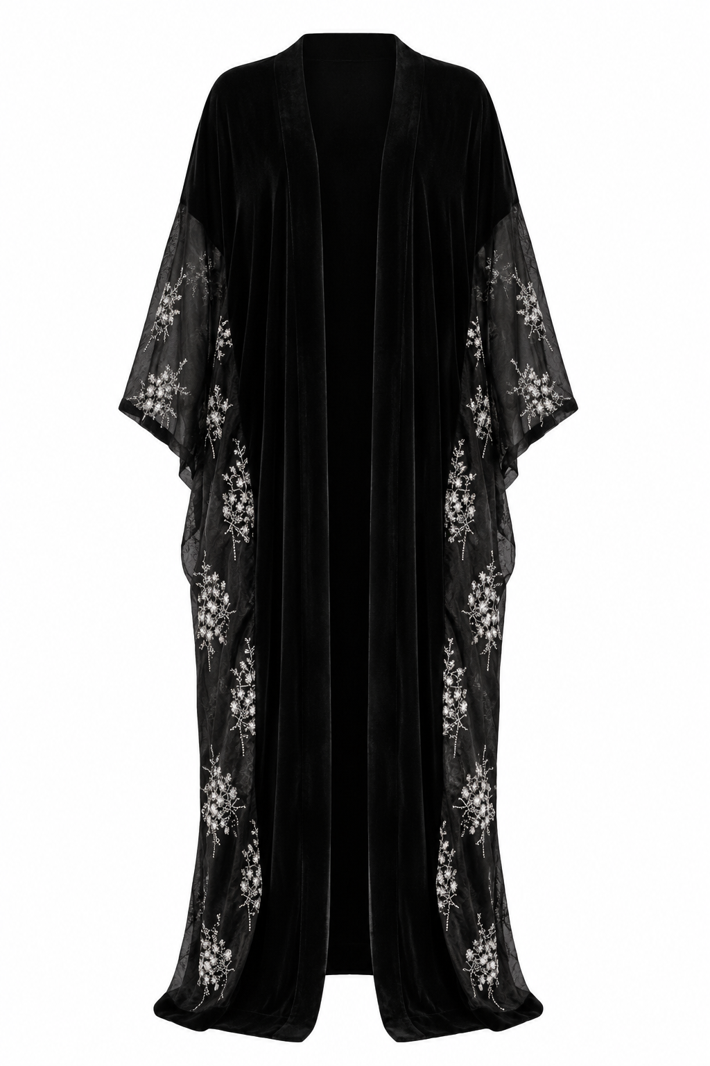 Black Velvet Kimono