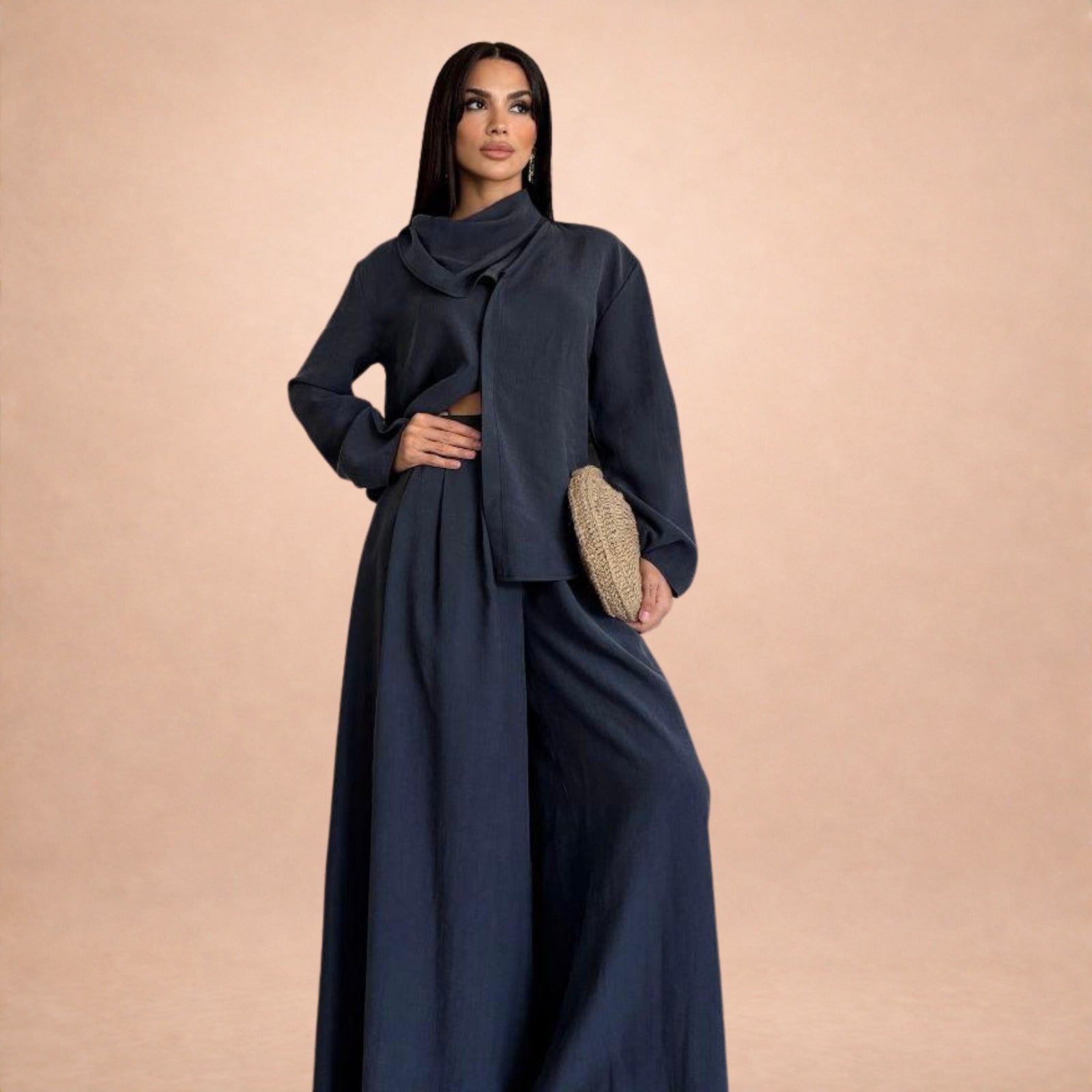 Slate Drape Set
